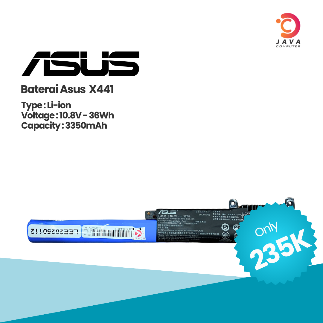 Baterai Asus X441