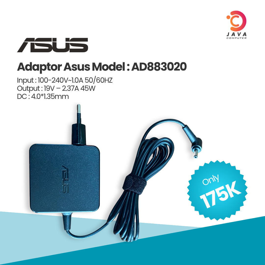 Charger Asus 2.37A DC 4.0 x 1.35