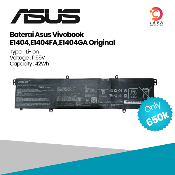 Baterai Asus E1404F Original