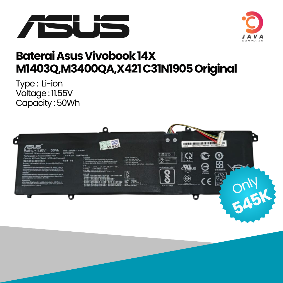 Baterai Asus 14X
