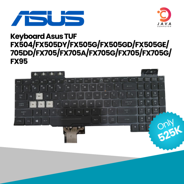 ‎Keyboard Asus TUF FX504/FX505DY/FX505G/FX505GD/FX505GE/705DD/FX705/FX705A/FX705G/FX705GD/FX705GT/FX95 Original ‎